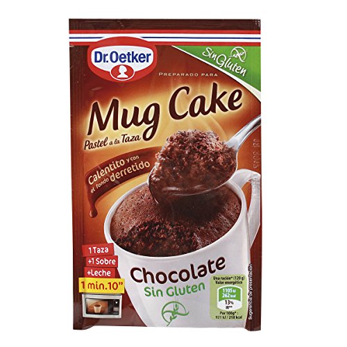 Dr. Oetker - Chocolate Mug Cake, Sin Gluten, 1 unidad