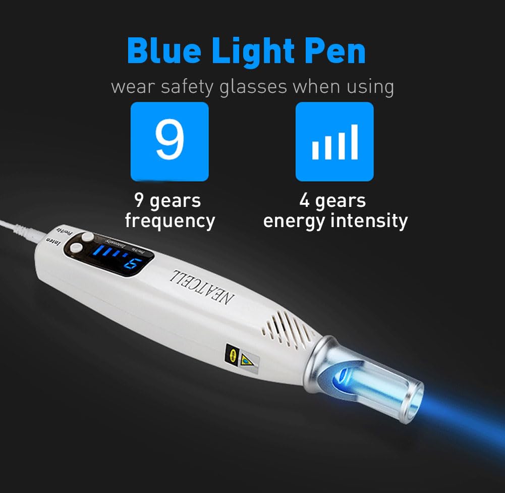 Penna a luce blu