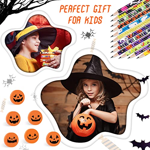 Set de 48 lápices y borradores Halloween Yexiya miniatura 5