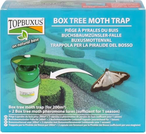 TOPBUXUS Box Tree Moth Monitoring Trap - Including Pheromones