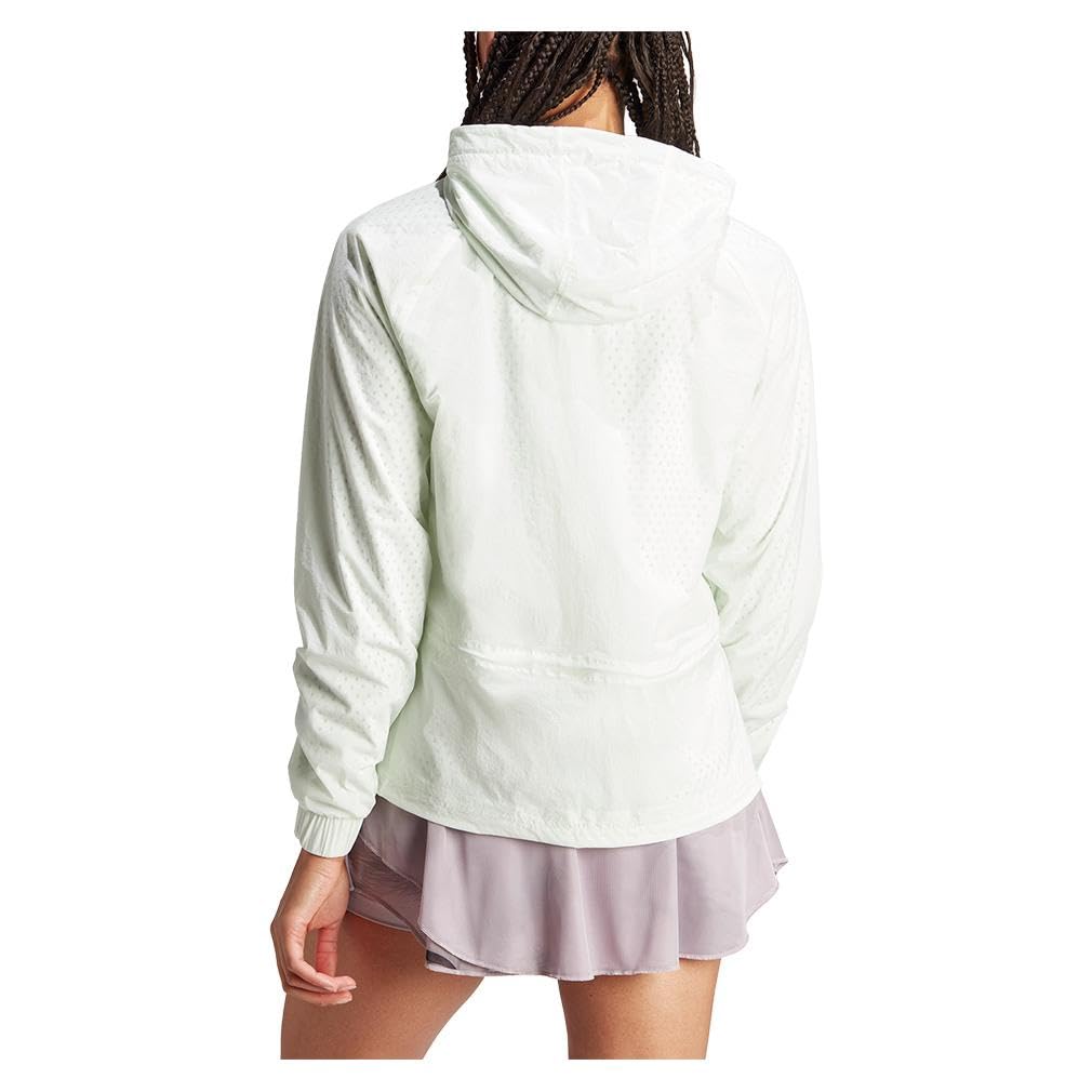 adidas Tennis Semi Transparent Full-Zip Pro Jacket Prendas de Abrigo para Mujer