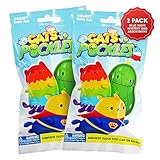 Cats vs Pickles 2pk Mystery Bags Blue Wave ABC Bean Filled Plushies | Stocking Stuffers | Blind Bags for Girls and for Boys | Surprise Bean Collectibles | Mystery Bag Toys for Kids & Adults | 2-pack