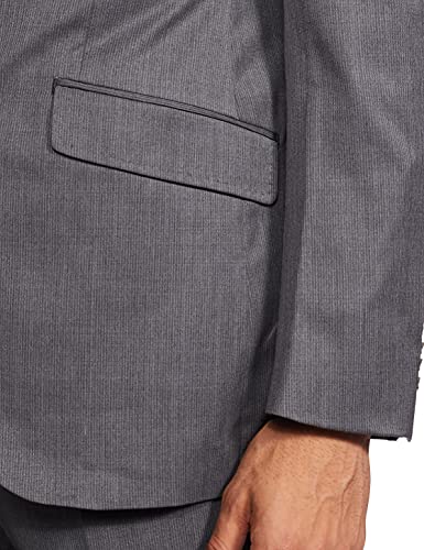 Image of Raymond Men's Wool Blend SB2 BTN Notch Lapel Floating Suit-1 Dress Set