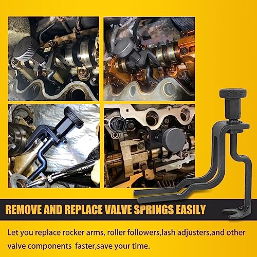 Spring Compressor Tool,3 Valve Spring Compressor Fit For 4.6L 5.4L Ford Engines Repair - Easily Service Camshafts,Valve Seals,Valve Springs And Retainers #TOP3