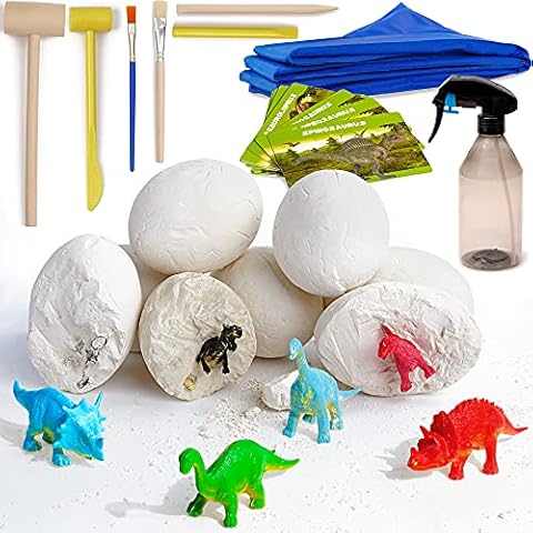 ROBUD Dinosaur Learning Egg Discover Archaeology Toy Dinosaur Dino Eggs for Children Cover