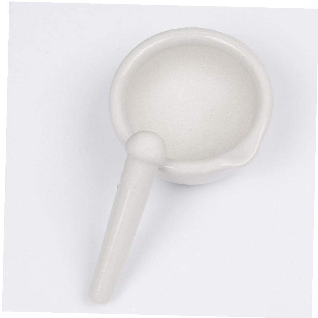 BYFRI Ceramica Pestello E Mortaio con Antiscivolo Staccabile Base Silicone in Lavastoviglie per Crush And Grind
