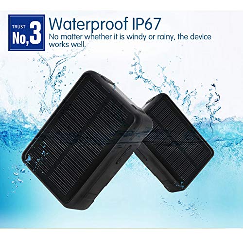 RF-V34 Impermeabile Solare GPS Tracker 9000 MAh Potenza Pecora Mucca Bovini GSM WiFi Tracking Voice Allarme Piattaforma Gratuita