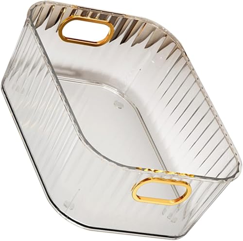 MERRYHAPY Caja de almacenamiento de cosméticos, bandejas organizadoras de cajones de maquillaje, organizador de estante de maquillaje para escritorio