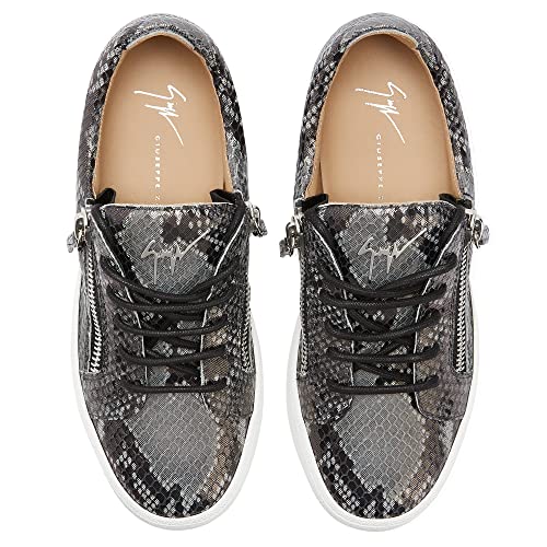Gail Python-Print Low-Top Sneakers3