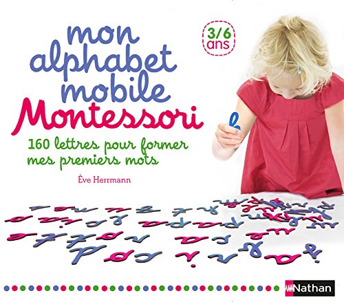 Mon alphabet mobile Montessori - lettres mobiles 3/6 ans