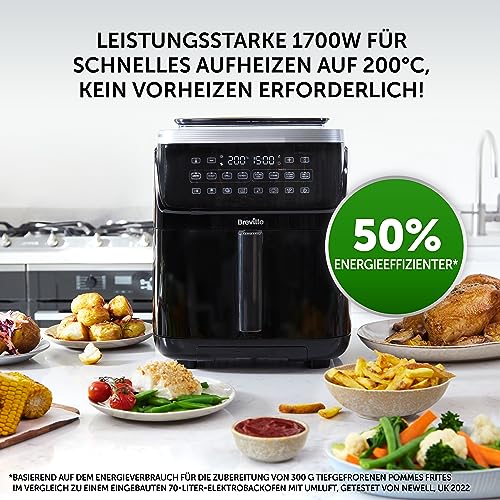 Breville Heißluftfritteuse Halo Flexi, 7L (SteamFry)