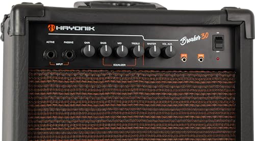 Amplificador Cubo Para Contrabaixo Breaker30 30W Preto Hayonik