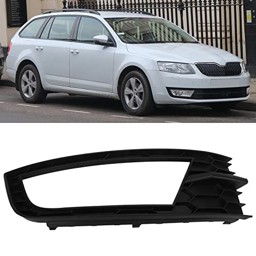 Image of Adium Fog Light Cover, Anti Aging Front Bumper Lower Grille Simple To Install ABS Perfect Fit for Cars (Right 5E08076829B9)