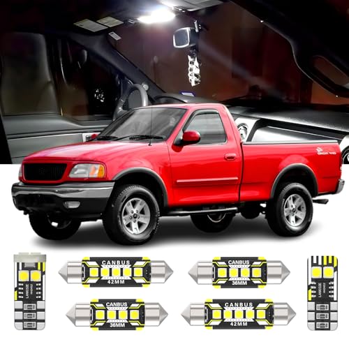 Kit 13 piezas luces LED interiores para Ford F-150 1997-2003 miniatura 1