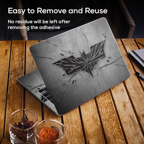 Image of DSGN 97 Full Body Laptop Skin Bubble-Free| Laminated| Removable| HD Quality Sticker for Laptops Upto 15.6 Inches Compatible with Hp /Dell /Acer /Lenovo /Asus etc.(Keyboard Cleaner Brsh)