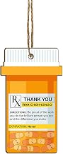 Funny Nurse Christmas Ornament - Pharmacy Tech Week Appreciation Gifts Bulk for Women Men, Retirement Thank You Gift for Pharmacist Doctor Assistant RN LPN Paramedic EMT Coworkers Decor