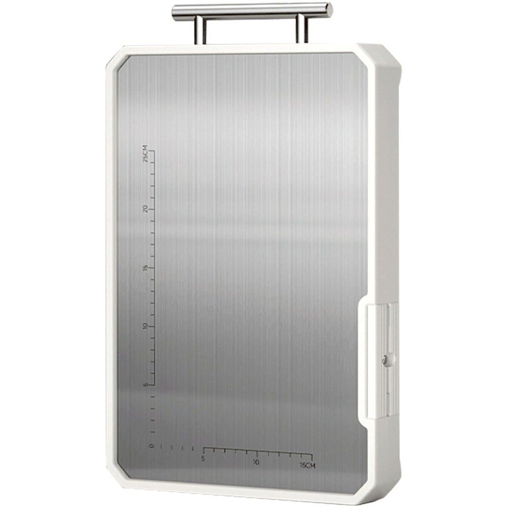 Planche à découper en acier inoxydable durable pour cuisine et découpe