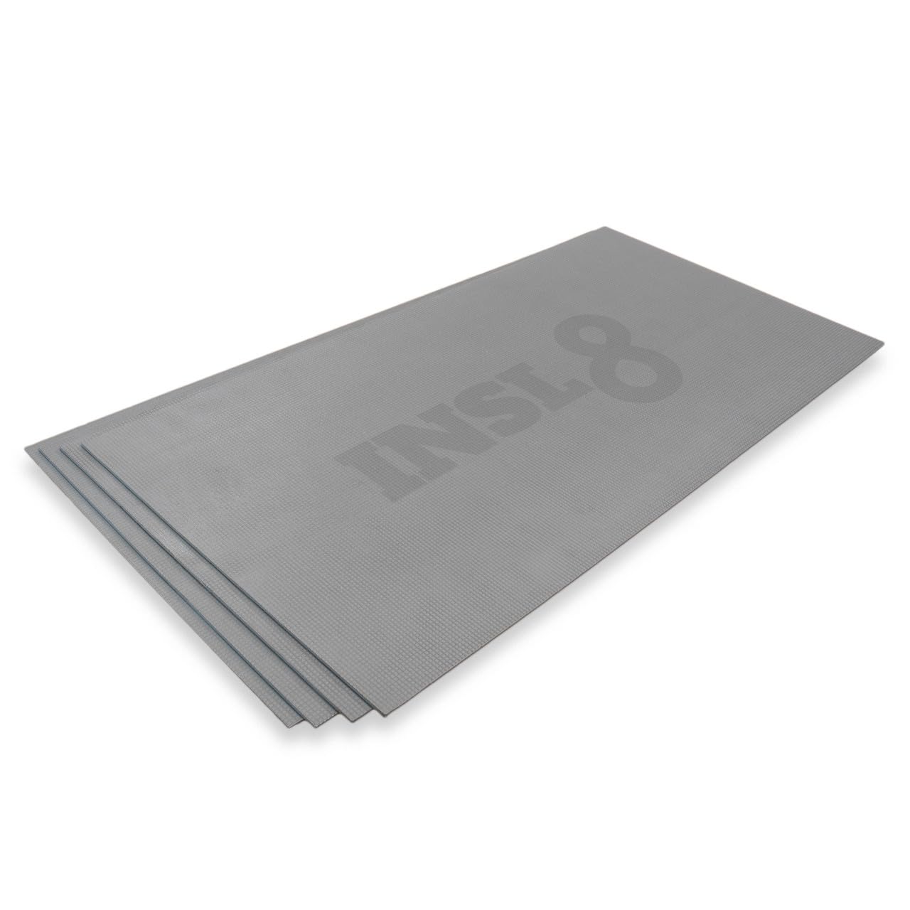 INSL8 Tile Backer Boards 1200x600mm - Lightweight, Waterproof and Durable Tiling Substrate for Bathroom, Kitchen and Wetroom - Easy to Install, Ideal for Underfloor Heating, Made of Polystyrene, 20mm