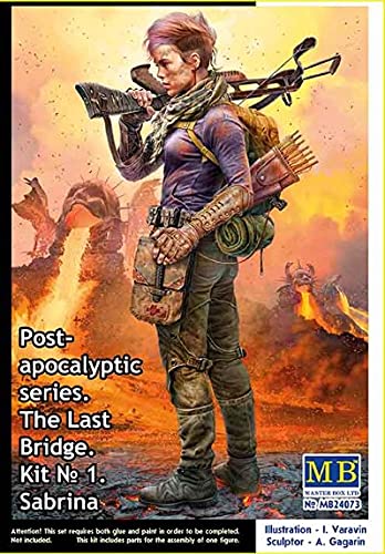Master Box 24073-1/24 Post-Apocalyptic Series. No 1. Sabrina miniatura 2