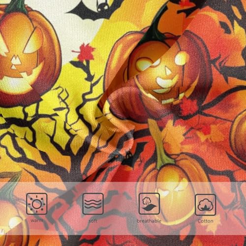 Joisal Print Toddler Underwear Floral 2t Cotton Cute Panties Girl Halloween Lantern Pumpkin Bats Briefs Undies Kids3