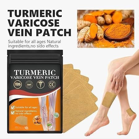 Image of Varicose Veins Patches Skin-Friendly Non-Toxic Improve Varicosity Dredge Vein Relieve Soothe Swelling Pain Instant Relief From Muscular Pain & Joint Pain (12 strip)