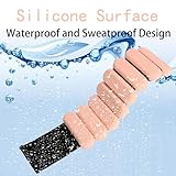 ibforcty 2 PCS Adjustable Wrist Weights Ankle Weights Set for Exercise Walking Jogging Yoga Aerobics Pilates Weight-Bearing Bracelet Fitness Wristband(Carneous) - Image 2