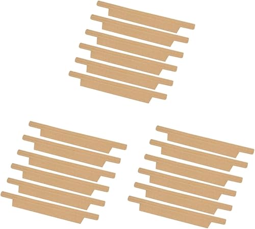 PRETYZOOM 3 juegos de 100 piezas de tira de sellado de alambre de hierro para alimentos, clip de sellado de papel kraft para bolsas de alimentos,