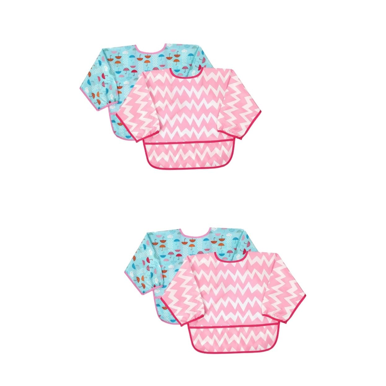 Abaodam 6 Pezzi Grembiule Per Bambini Grembiuli Per Bambini Grembiule Da Cucina Grembiuli Impermeabili Grembiule Per Dipingere Grembiule A Maniche Lunghe Per Mangiare