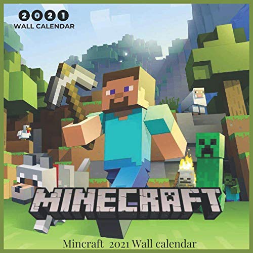Télécharger Minecraft 2021 Wall Calendar: Minecraft 2021 Wall Calendar 8.5