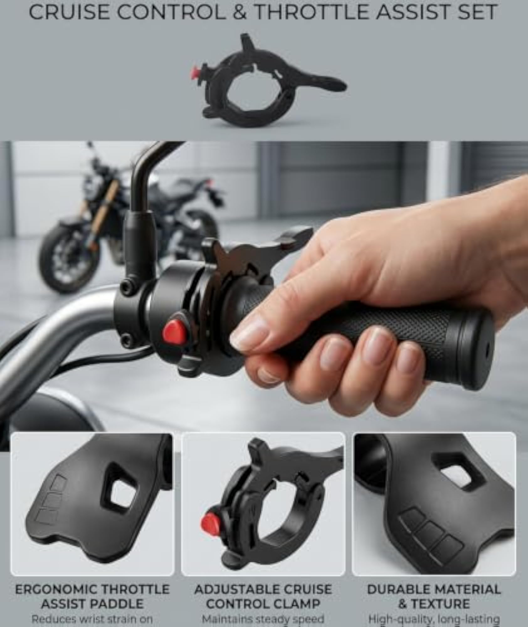 7PCS Motorcycle Speed Control Device Set