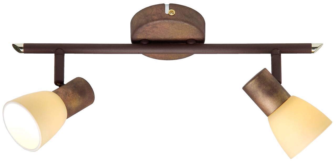 Lampada Da Parete BRILLIANT Luca - Spot Orientabile In Ferro/Cromato/Bianco - Per LED R50 - Foto 6