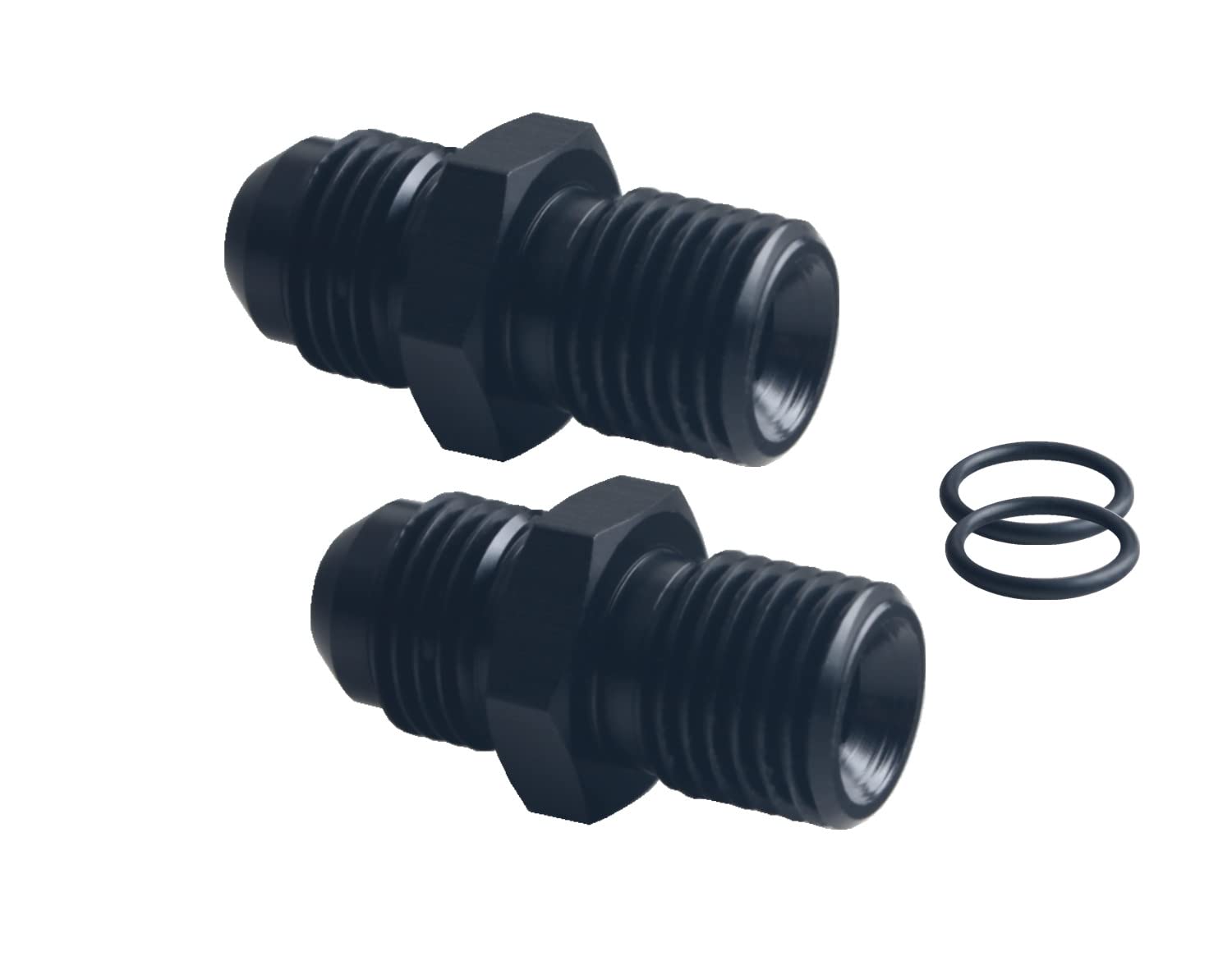 Adaptador 10AN a M18X1.5 macho de aleación de aluminio mecanizado para automoción