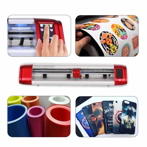 Image of SKYCUT C24(24inch) Cutting Plotter Heat transfer Vinyl, Countor Cutting, Sticker, Multipurpose Machine | Skycut C24(720mm) Vinyl Cutting Plotter