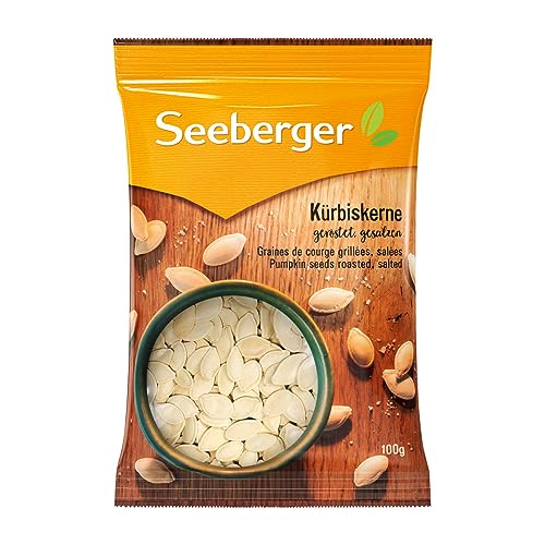 Seeberger Kürbiskerne geröstet, gesalzen, 13er Pack (13 x 100 g) Seeberger Kürbiskerne geröstet, gesalzen, 13er Pack (13 x 100 g)