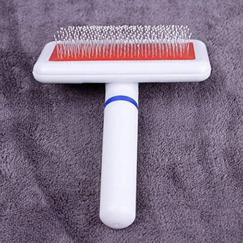 Greatangle-UK Dog Brush Dog Comb for Cat Scraper Puppy Cat Slicker Gilling Brush Quick Clean Grooming Tool Pet Product Cover
