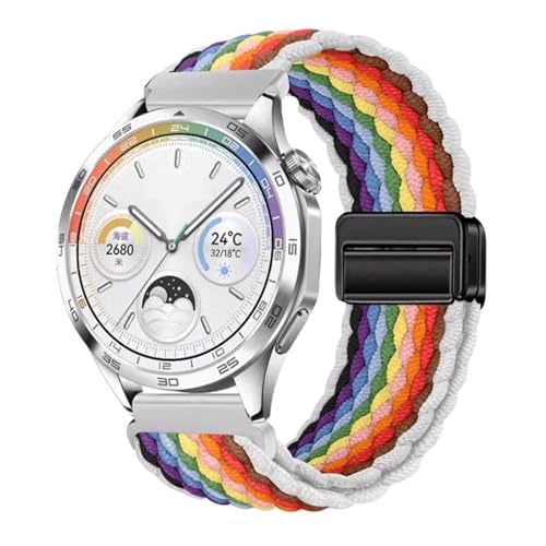 Bracelet nylon anti-transpiration 22mm pour montre connectée Huawei GT3
