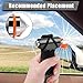 OUDEW Safety Hammer Cute, Multifunctional Car Escape Tool with Seat Belt Cutter & Window Breaker, Emergency Escape Hammer