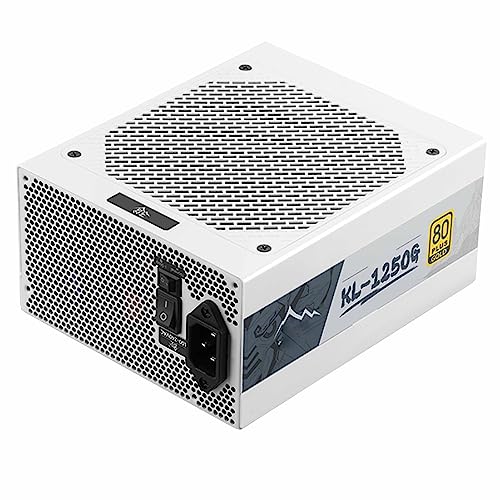Alimentation ATX 3.0 Simpletek 1250W Blanc pour alimenter un PC Gaming