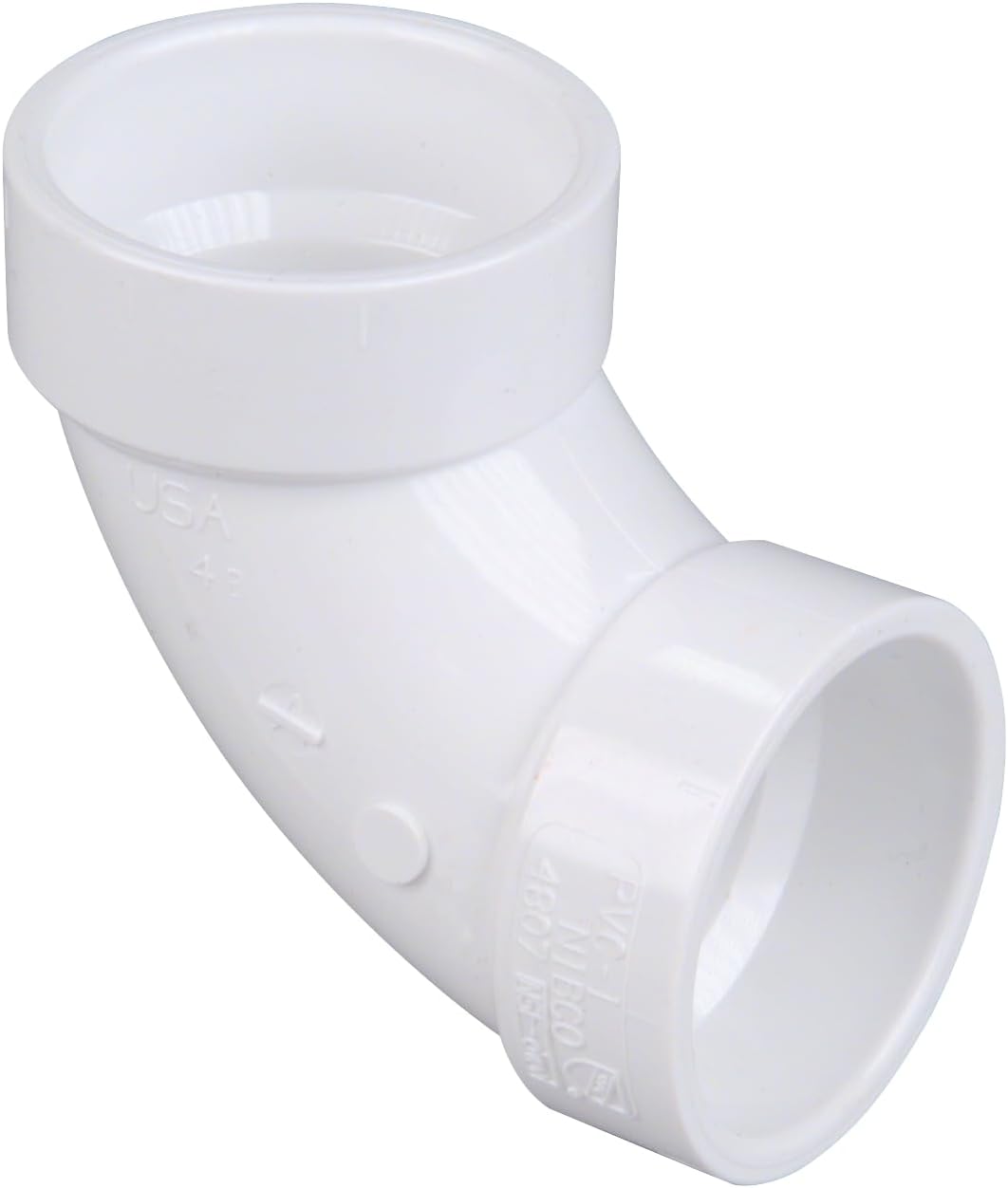 NIBCO U4807 11/2 HXH 90 ELBOW PVC