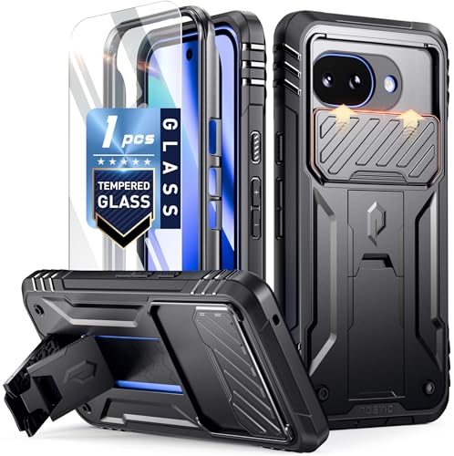 Coque Pixel 10A antichoc test militaire à béquille et protège-objectif