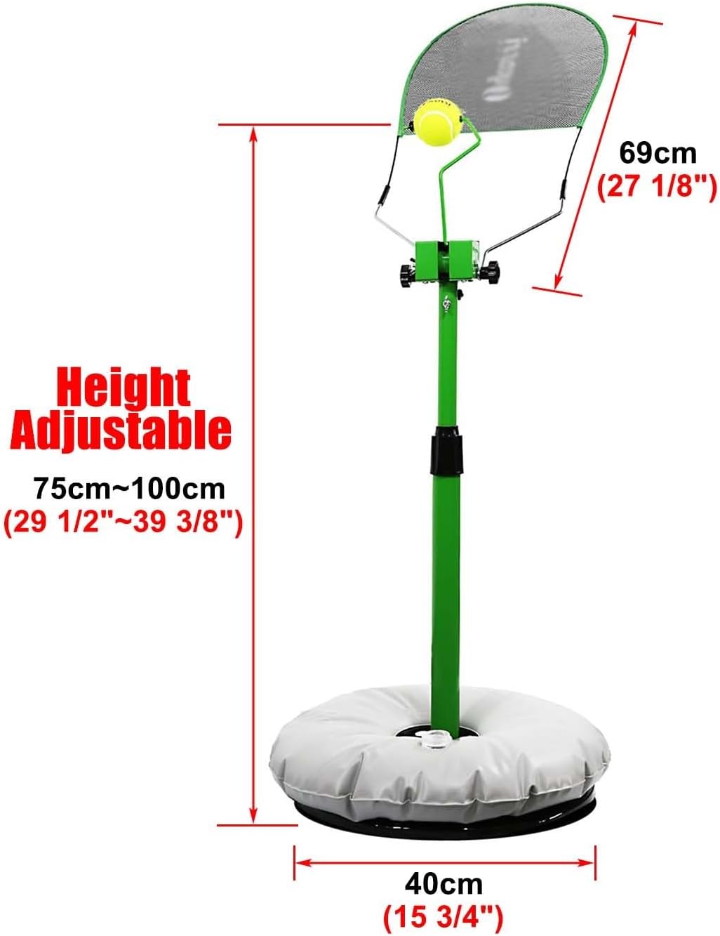 Tennis Training Equipment for Kids Adult, Beginner Tennis Trainer/Serve Training Tool for Swing Backhand, Tennis Topspin Trainer