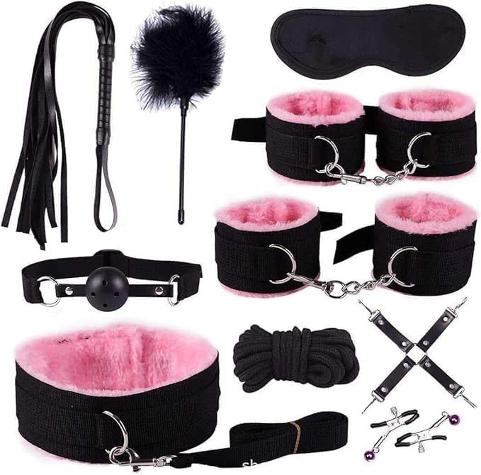 Bondage Kit Adjustable Restraints For Ankles And Wrists Luxury_voghion.com