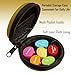 BusyBee Tennis Vibration Dampener in Fun Zipper Gift Pack. Best Shock Absorber (6 Count) Plus a Bonus: Exclusive Mobile App 3 Months Trial