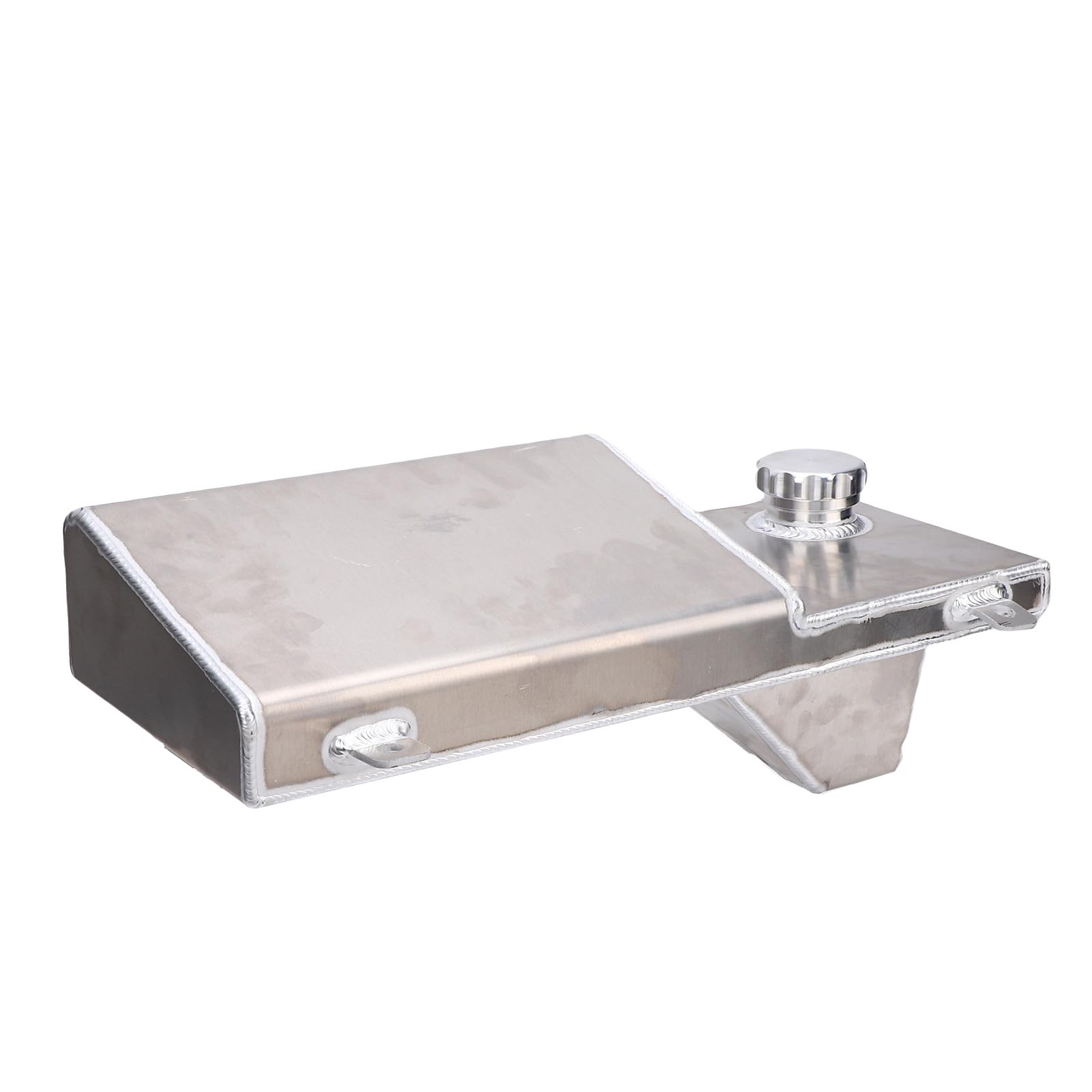 Aluminiowy Zbiornik Przelewowy Płynu Chłodzącego Zbiornik Wyrównawczy Chłodnicy o Wysokiej Wytrzymałości do GT V8 Silver