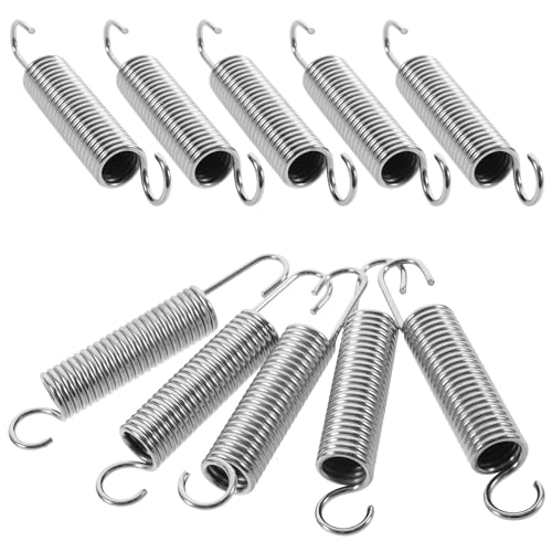 Beavorty Resortes de Acero Inoxidable para Tijeras de Jardinería, Repuesto de Resorte Pequeño y Flexible para Podadoras, Paquete de 10 Piezas, Accesorios para Recorte en Exteriores,