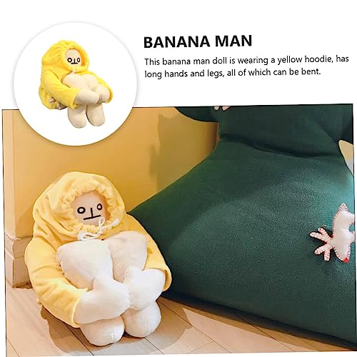 Toyvian Boneca De Homem De Banana Brinquedos De Pelúcia Para Boneco Homem Banana Para Crianças Bonec