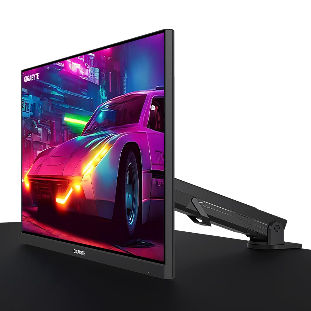 Gigabyte M28U 28" Monitor da Gioco 4K UHD Arm Edition - 3840 x 2160, 144Hz, 1ms, 250 cd/m², FreeSync Premium Pro, Display HDR400, HDMI 2.1, Displayport 1.4
