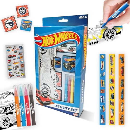 BLADEZ Hot Wheels Kit creativo auto fai da te + penne, 3+ anni, non pieghevole