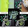 NewL Glow in the Dark Heat Transfer Vinyl HTV T-Shirt 30cm x 150cm Roll Iron Heat Press (Green) #4