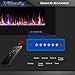 Xbeauty 30 inch Wall Mounted Recessed Electric Fireplace Insert, Flush Mount Linear Fireplace, Ultra-Thin Lightweight LED Fireplace Heater, Fit 2x4&2x6 Stud w/Touch Screen,Remote Control,1500W,Black